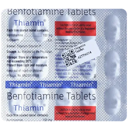 thiamin tablet 15's